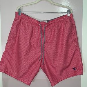 NWOT Ted Baker Men Pink Swim Shorts Size 5